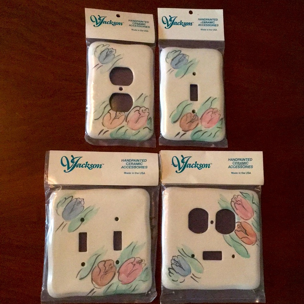 Hand painted Ceramics Wall Plaques